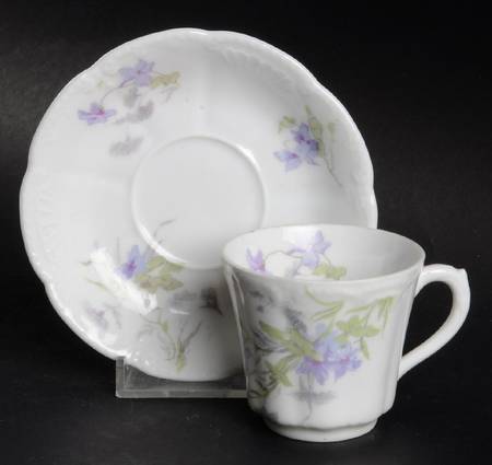 5186 Flat Demitasse Cup & Saucer Set