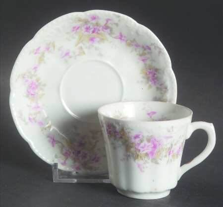 BSS3 Flat Demitasse Cup & Saucer Set