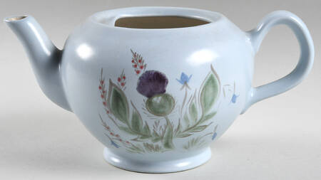 Thistleware Teapot No Lid by Buchan