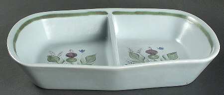 Thistleware 11" Rectangular Divided Baker by Buchan