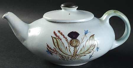 Thistleware Oval Teapot & Lid