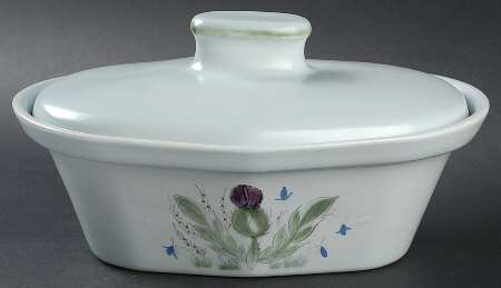 Thistleware 1.25 Qt Oval Covered Casserole