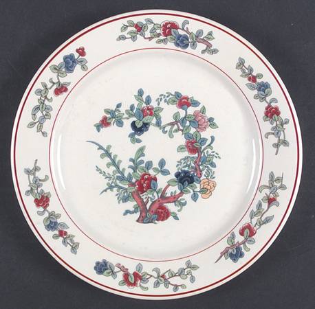 Mandalay (Red Rings) by Buffalo Pottery