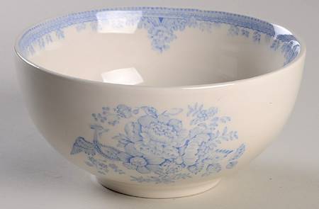 Asiatic Pheasants Blue 6" Chinese Bowl