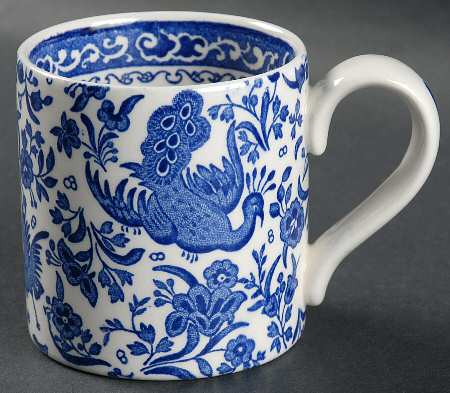 Blue Bird-Regal Peacock Mug