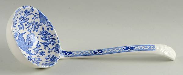 Blue Bird-Regal Peacock Tureen Ladle