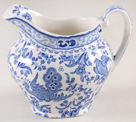 Blue Bird-Regal Peacock Creamer