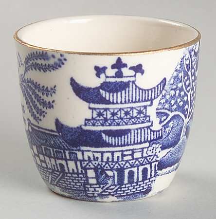Willow Blue (Gold Trim) Single Egg Cup