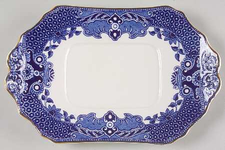 Willow Blue (Gold Trim) Underplate for Gravy Boat