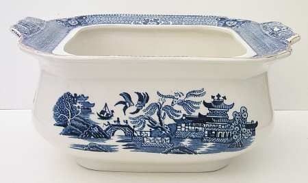 Willow Blue (Gold Trim) Tureen No Lid