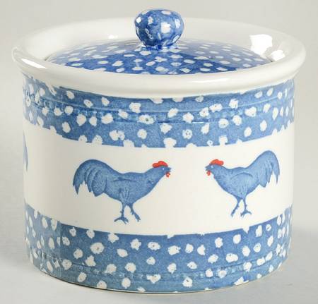 Chanticleer Sugar Bowl & Lid