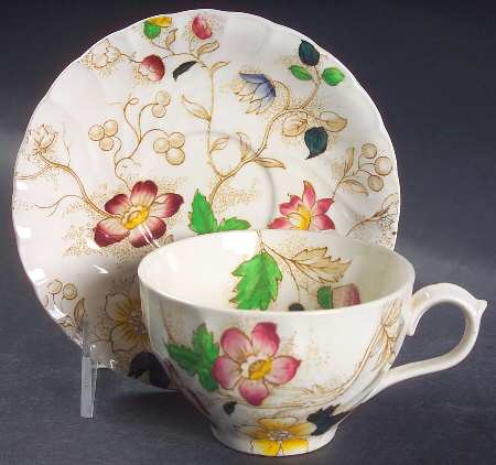Dorchester Flat Cup & Saucer Set