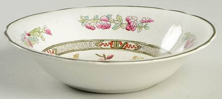 Indian Tree (Scalloped) Fruit/Dessert (Sauce) Bowl