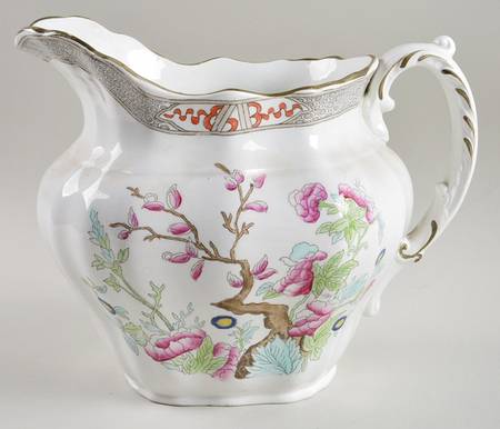 Indian Tree (Scalloped) 64 Oz Pitcher