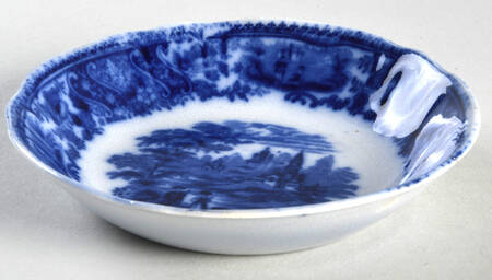 Non Pareil (Flow Blue) Fruit/Dessert (Sauce) Bowl