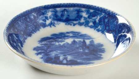 Non Pareil (Flow Blue) Fruit/Dessert (Sauce) Bowl