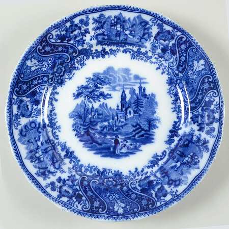 Non Pareil (Flow Blue) Salad Plate