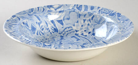 Scilla Blue Rim Fruit/Dessert (Sauce) Bowl