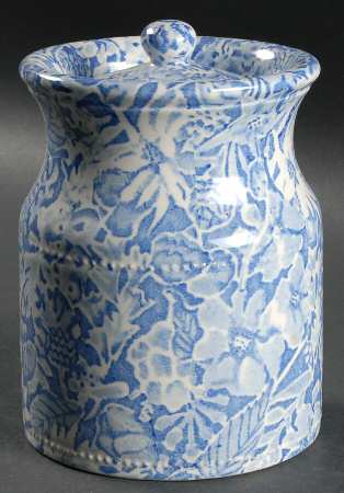 Scilla Blue Medium Canister & Lid