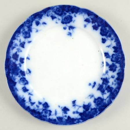 Vermont (Flow Blue) Luncheon Plate