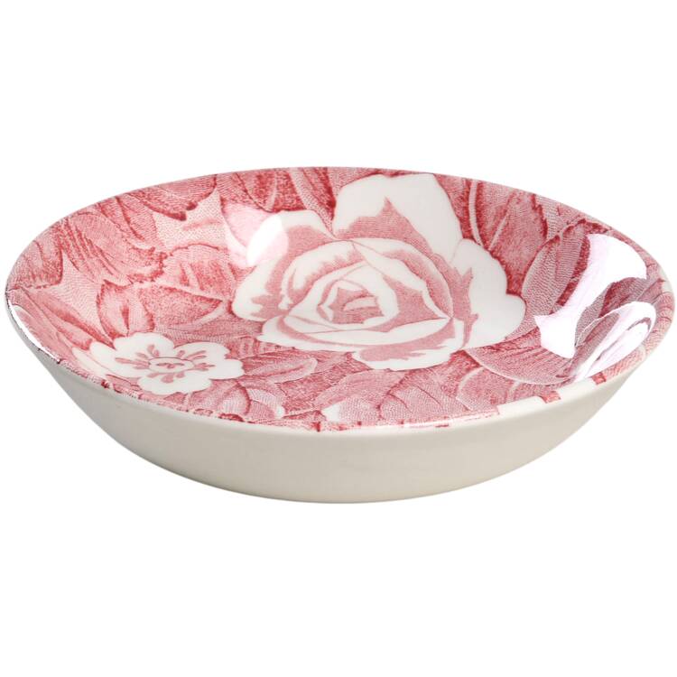 Victorian Chintz Pink Fruit/Dessert (Sauce) Bowl