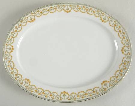 BWD13 14" Oval Serving Platter
