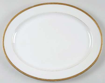 BWD25 14" Oval Serving Platter