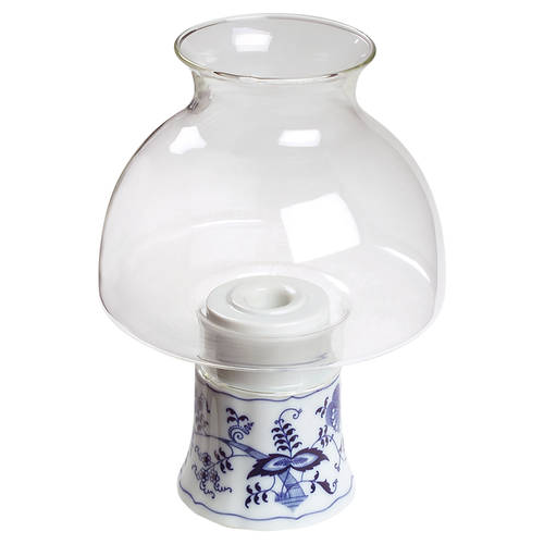 Blue Danube Candle Lamp & Glass Globe