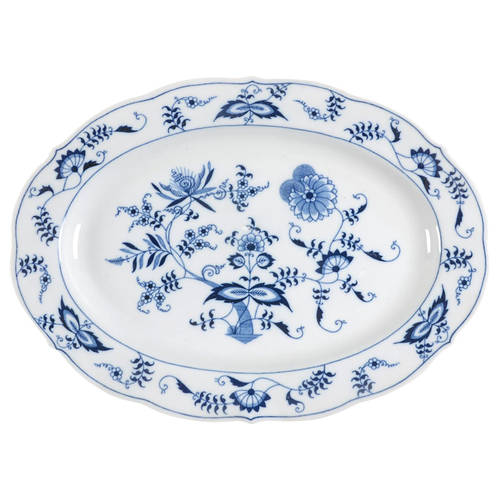 Blue Danube 14" Oval Serving Platter