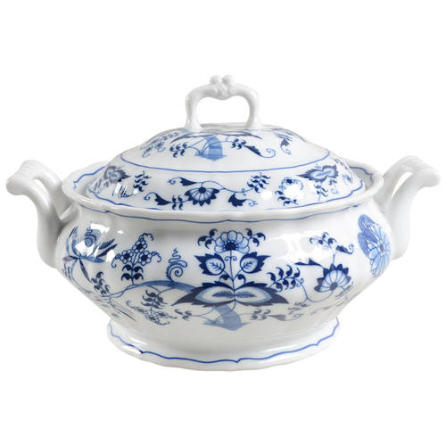 Blue Danube Round Covered Vegetable