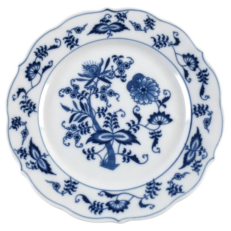 Blue Danube Salad Plate