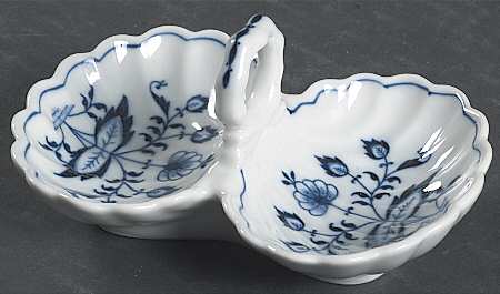 Blue Danube Open Salt & Pepper Server