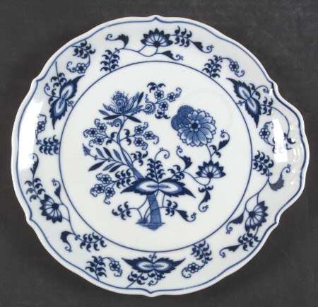 Blue Danube Snack Plate for Snack Set That Uses the Flat Cup