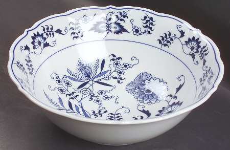 Blue Danube 10" Large Salad Serving Bowl