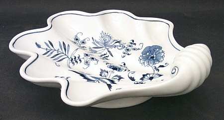 Blue Danube Large Shell Shaped Dish