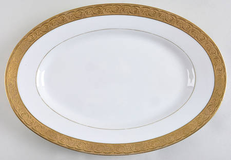 BOJ23 13" Oval Serving Platter
