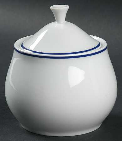 Marine Sugar Bowl & Lid
