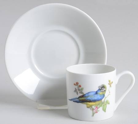 BOY9 Flat Demitasse Cup & Saucer Set