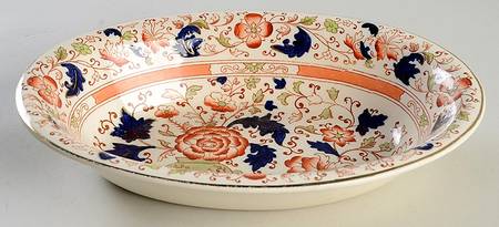 Gordon Rust 9" Oval Vegetable Bowl