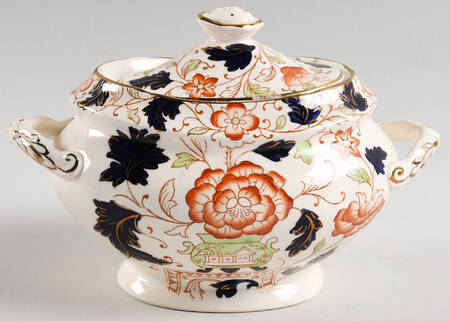 Gordon Rust Sugar Bowl & Lid
