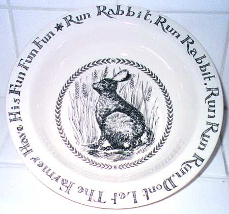 Nursery Rhymes Rim Soup Bowl