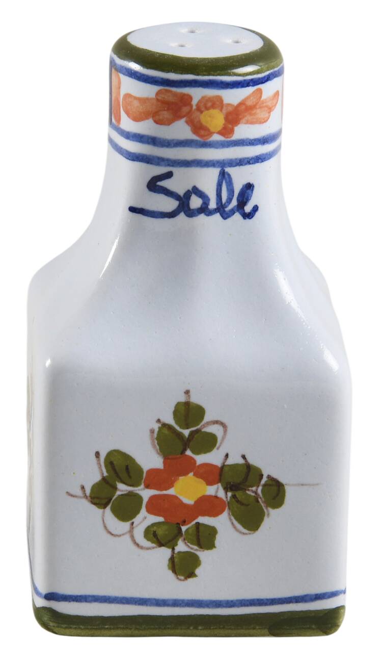 Blue Carnation Salt Shaker