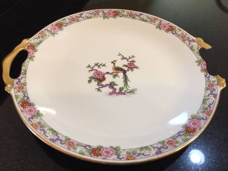 BOJ26 Handled Cake Plate