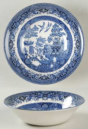 Willow Blue Coupe Cereal Bowl