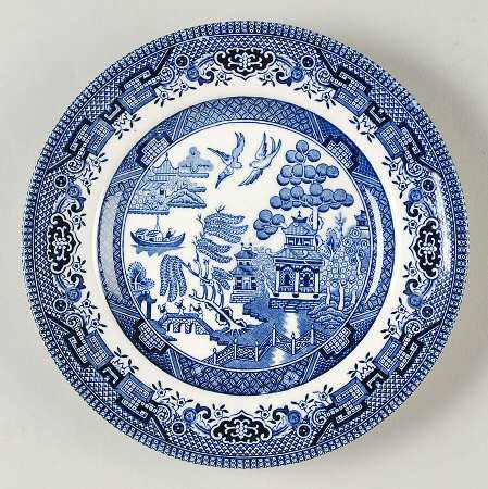 Willow Blue Bread & Butter Plate