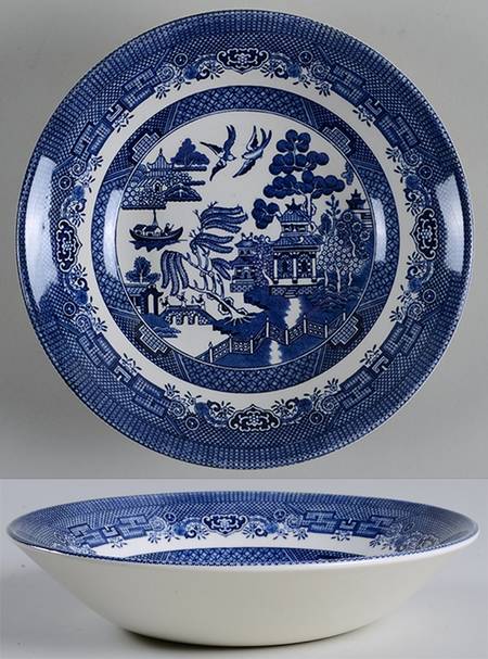 Willow Blue Coupe Soup Bowl