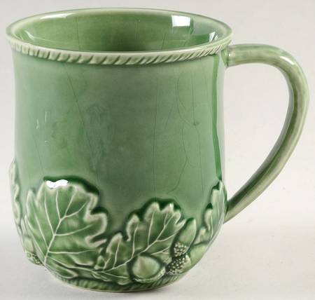 Oak Leaf Green Mug