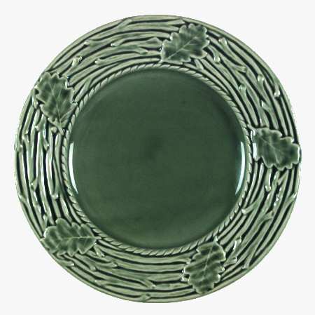 Oak Leaf Green Salad Plate
