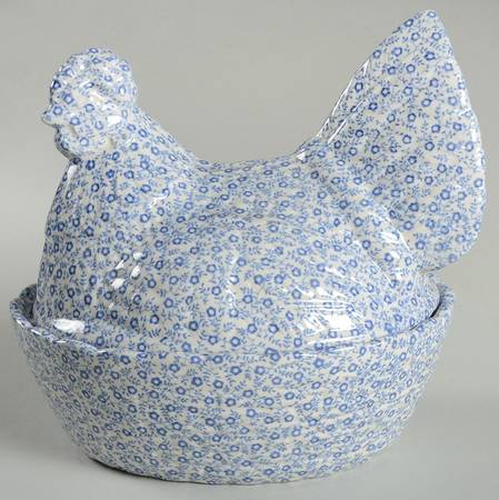 Felicity Blue Hen On Nest