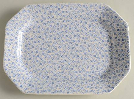 Felicity Blue 10" Oval Serving Platter